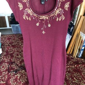 Carol Little Beaded Jewel of a Gem Midi